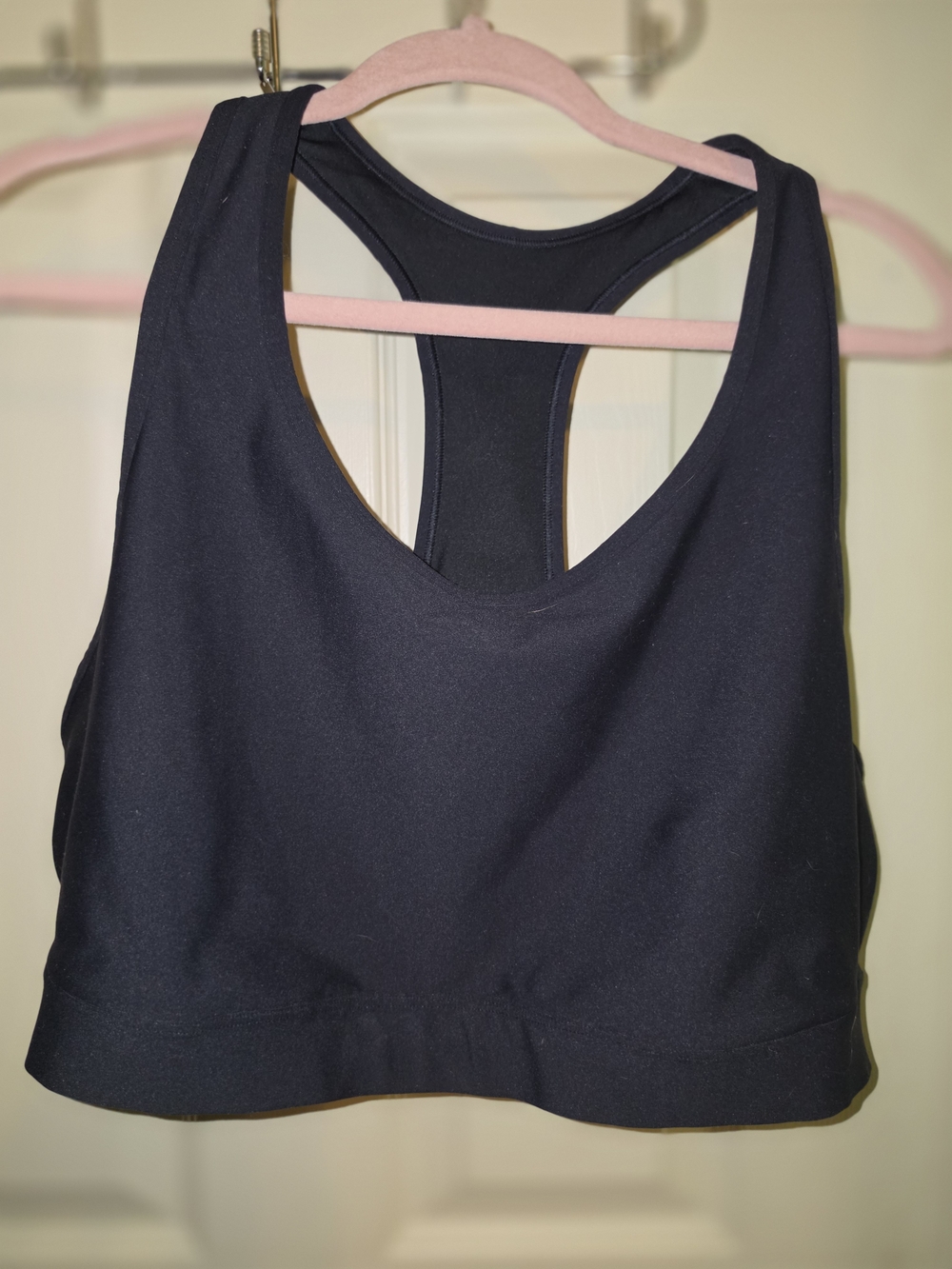 Old Navy Black Racerback Sports Bra